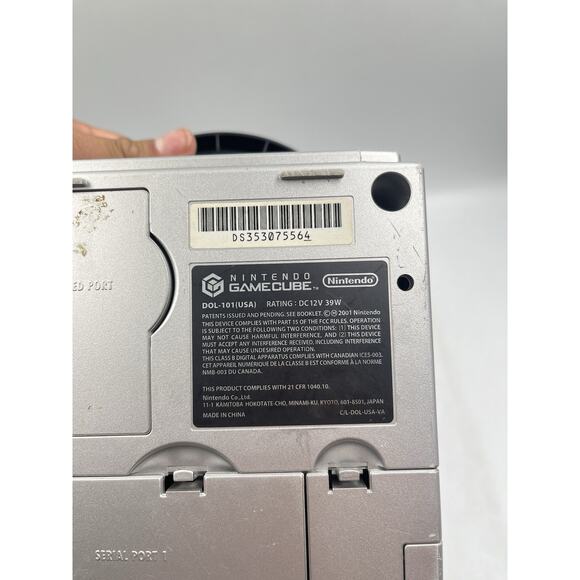 Nintendo Game Cube Platinum Silver Console With Controller - Tested Works - Picture 11 of 15